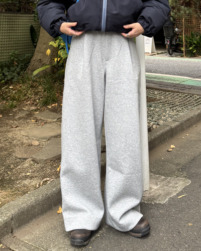 【即納】ワイドスウェットパンツ K5024