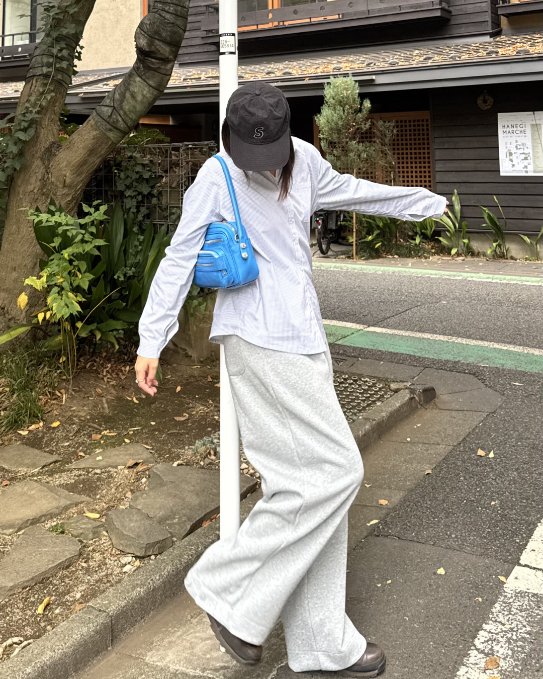 【即納】ワイドスウェットパンツ K5024