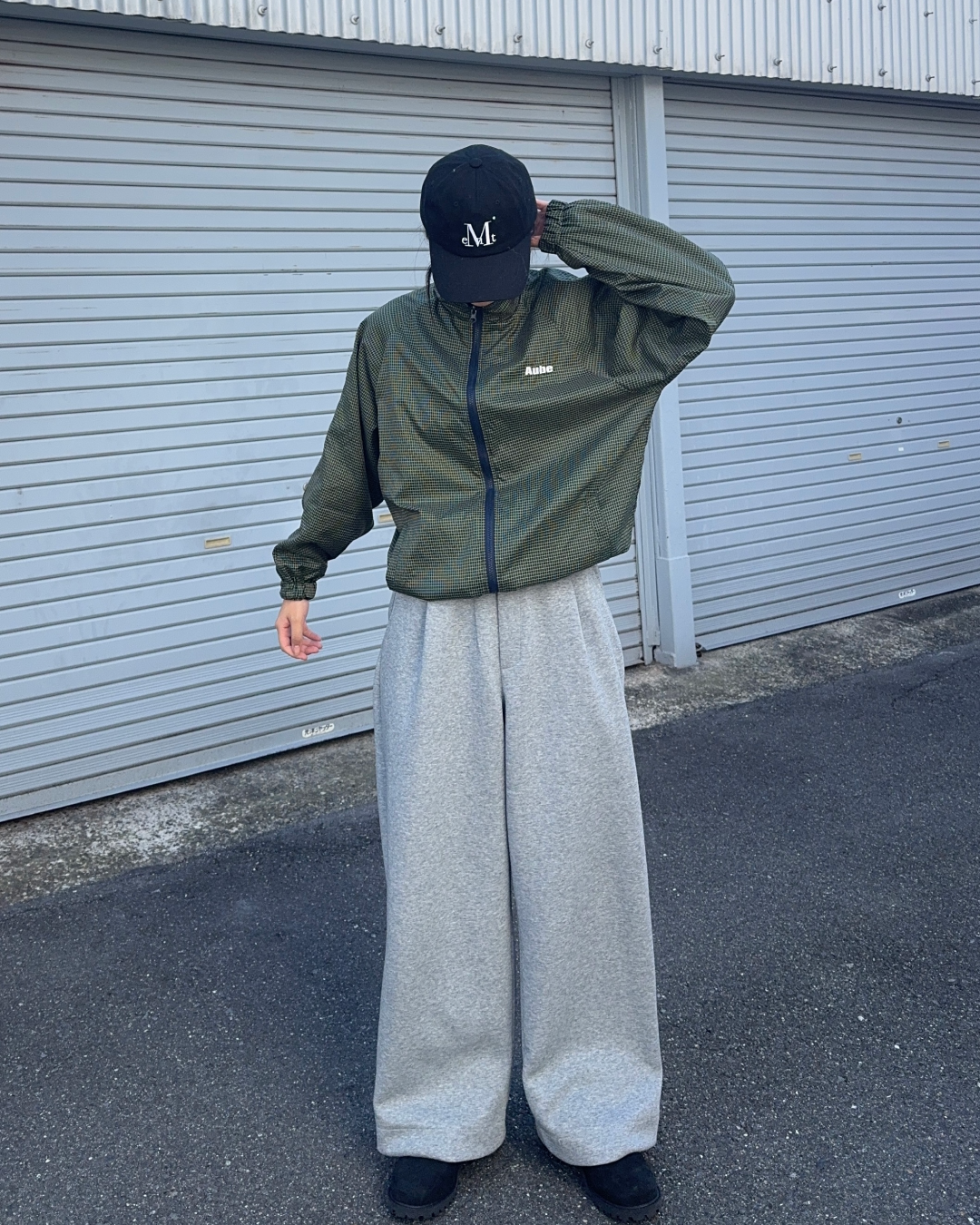 【即納】ワイドスウェットパンツ K5024