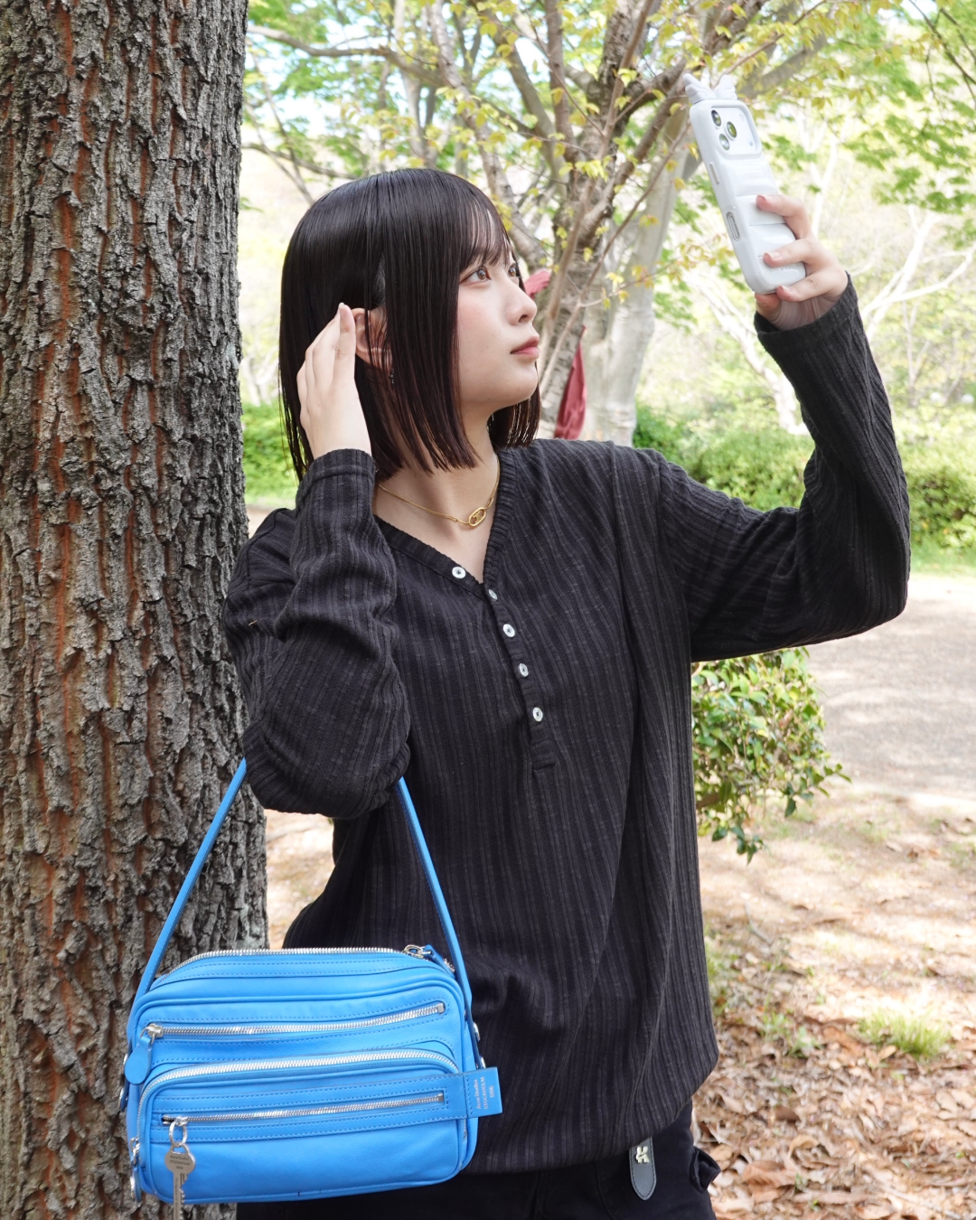 【即納】ヘンリーネックシアーロンT K5028