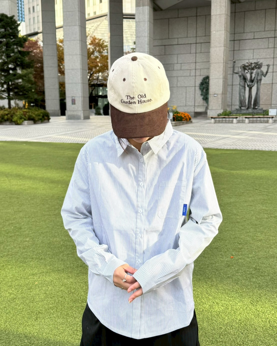 【11/25 19:00販売開始 オリジナル 即納】オックスフォードストライプシャツ K6000