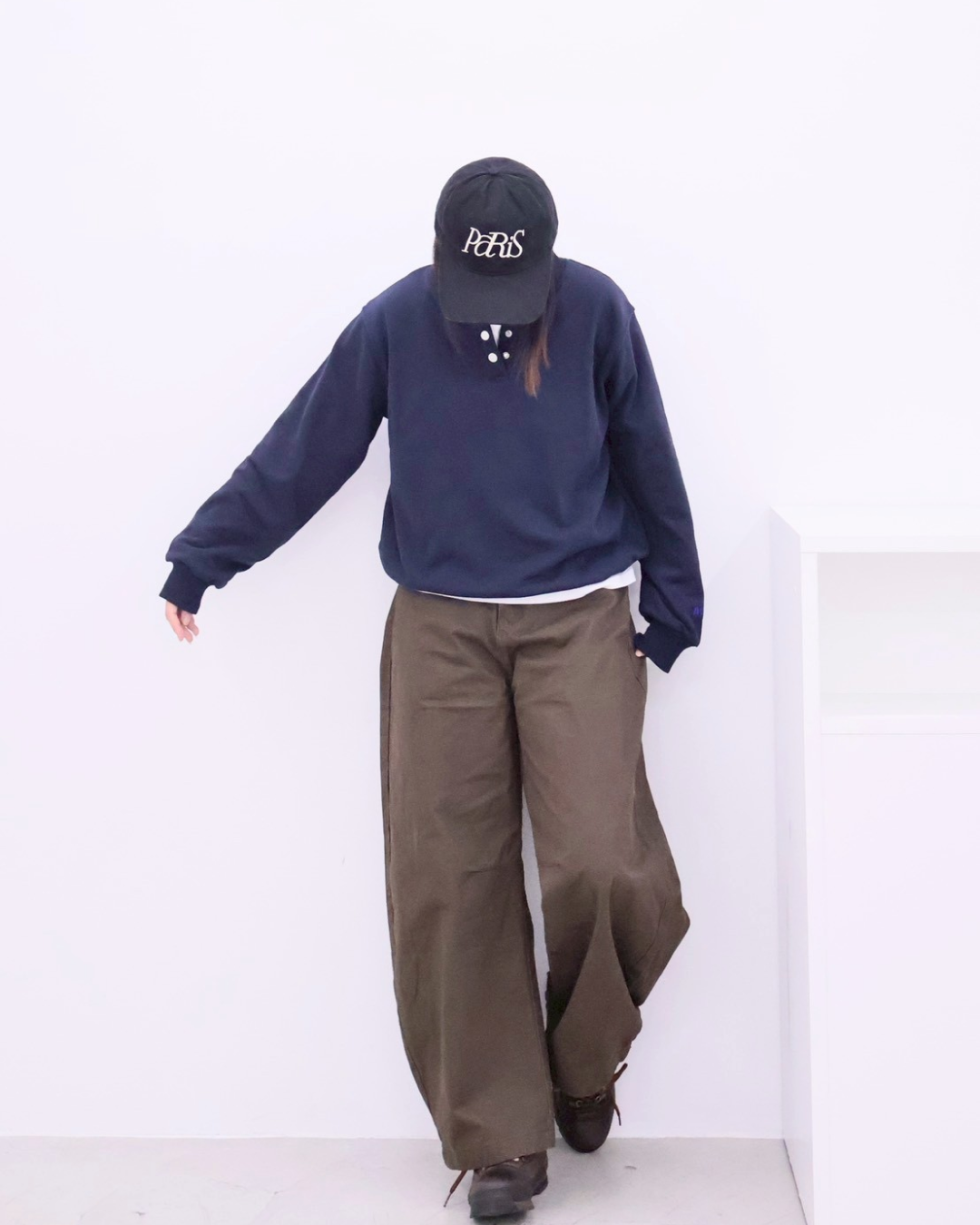 【11/25 19:00販売開始 オリジナル 即納】コットンヘンリーネックスウェットシャツ K6001