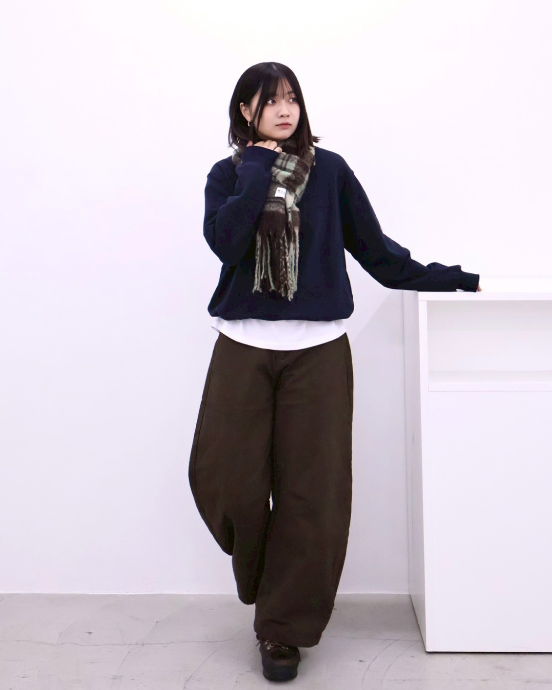 【11/25 19:00販売開始 オリジナル 即納】コットンヘンリーネックスウェットシャツ K6001