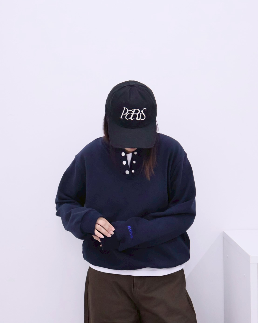 【11/25 19:00販売開始 オリジナル 即納】コットンヘンリーネックスウェットシャツ K6001