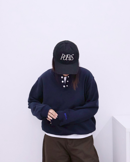 【11/25 19:00販売開始 オリジナル 即納】コットンヘンリーネックスウェットシャツ K6001