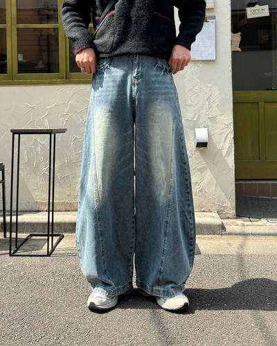 カジュアルワイドレッグパンツ KA0158