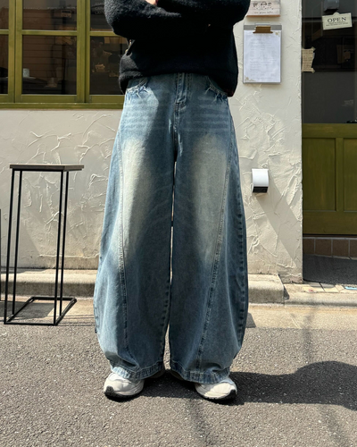 カジュアルワイドレッグパンツ KA0158