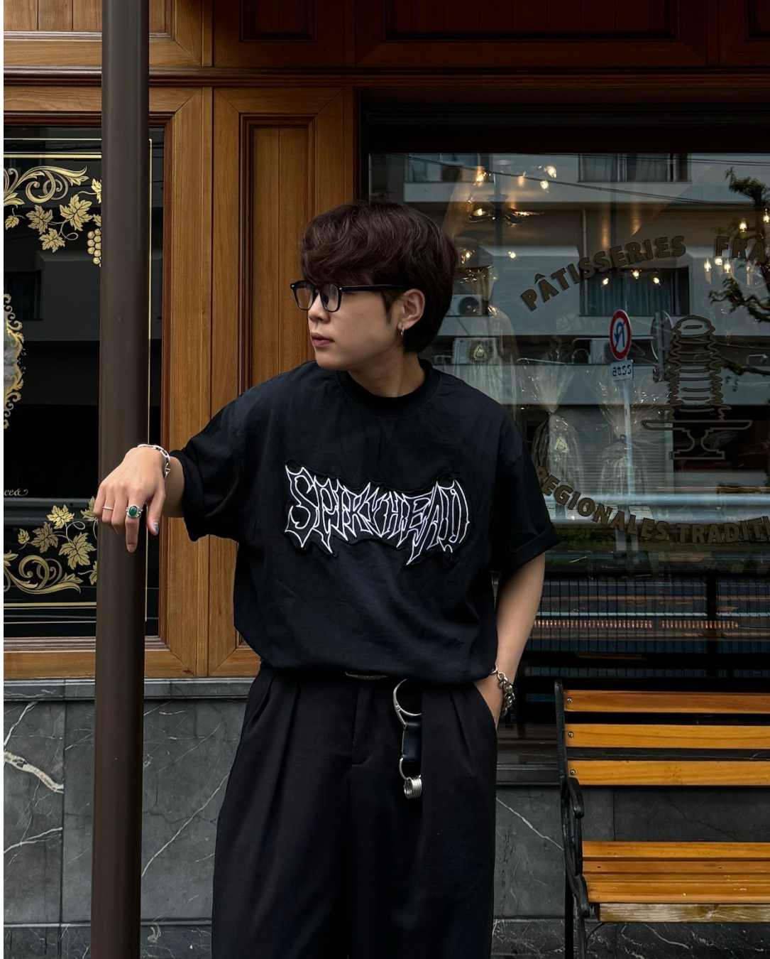ウォッシュ加工Tシャツ KA1033