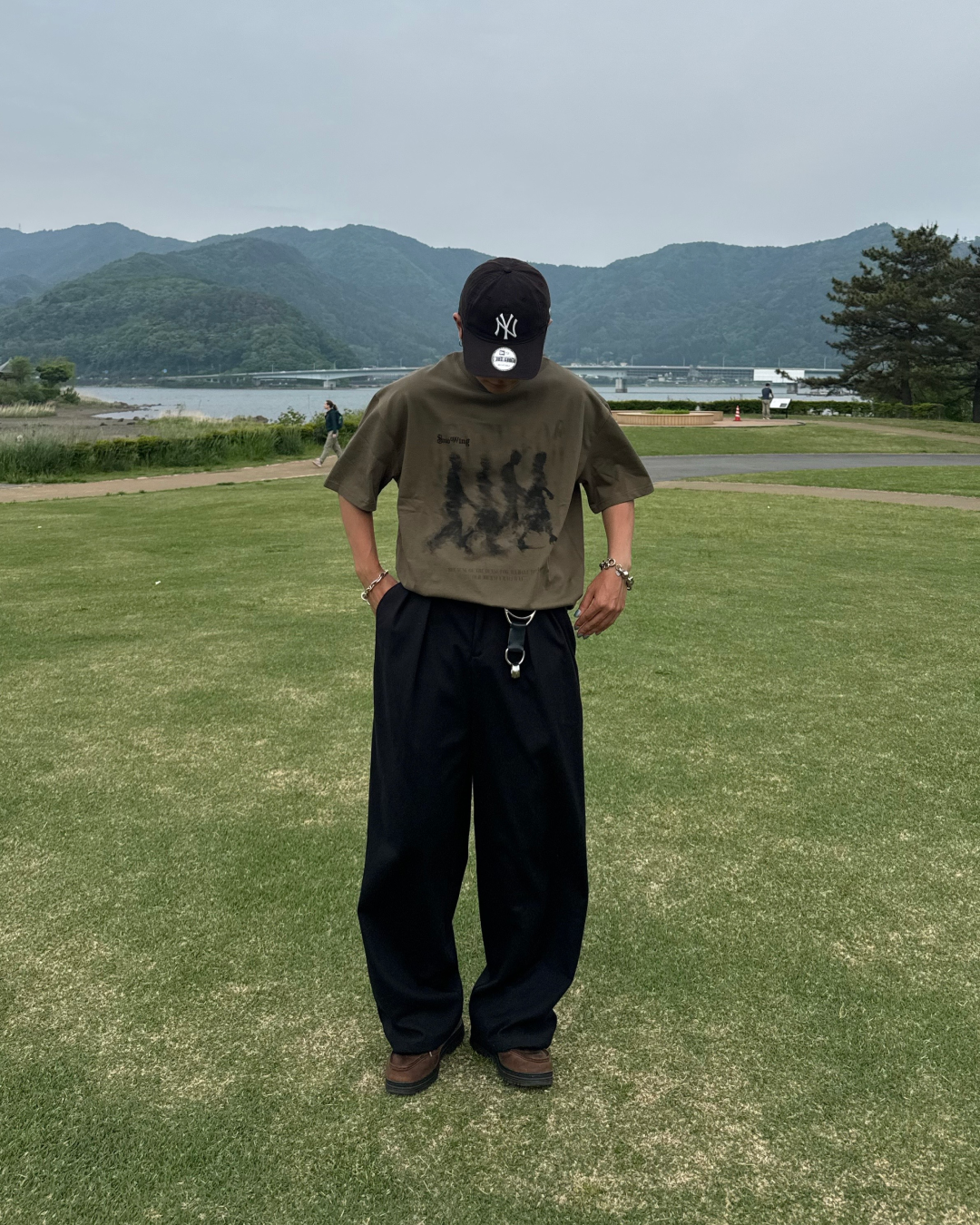 シャドウプリントTシャツ KA1049