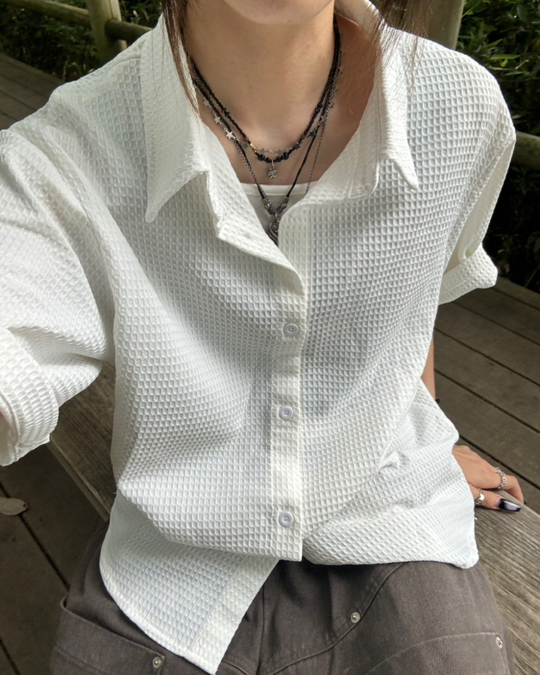 レトロスリーブTシャツ KM1063