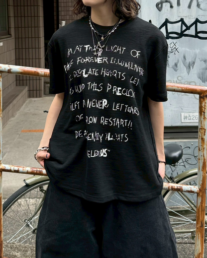 カリグラフィーTシャツ KM1065