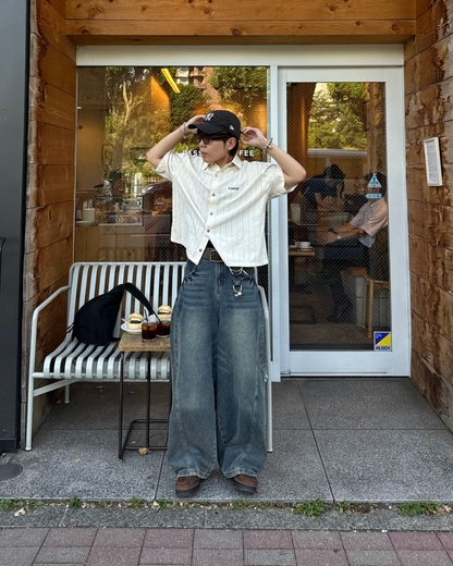 ウォッシュデニムパンツ KA1085
