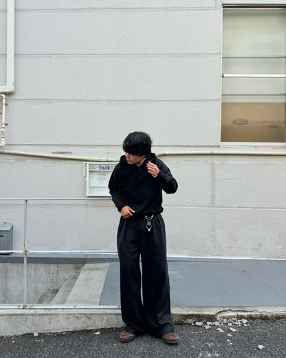 フードボタンニット KA1123