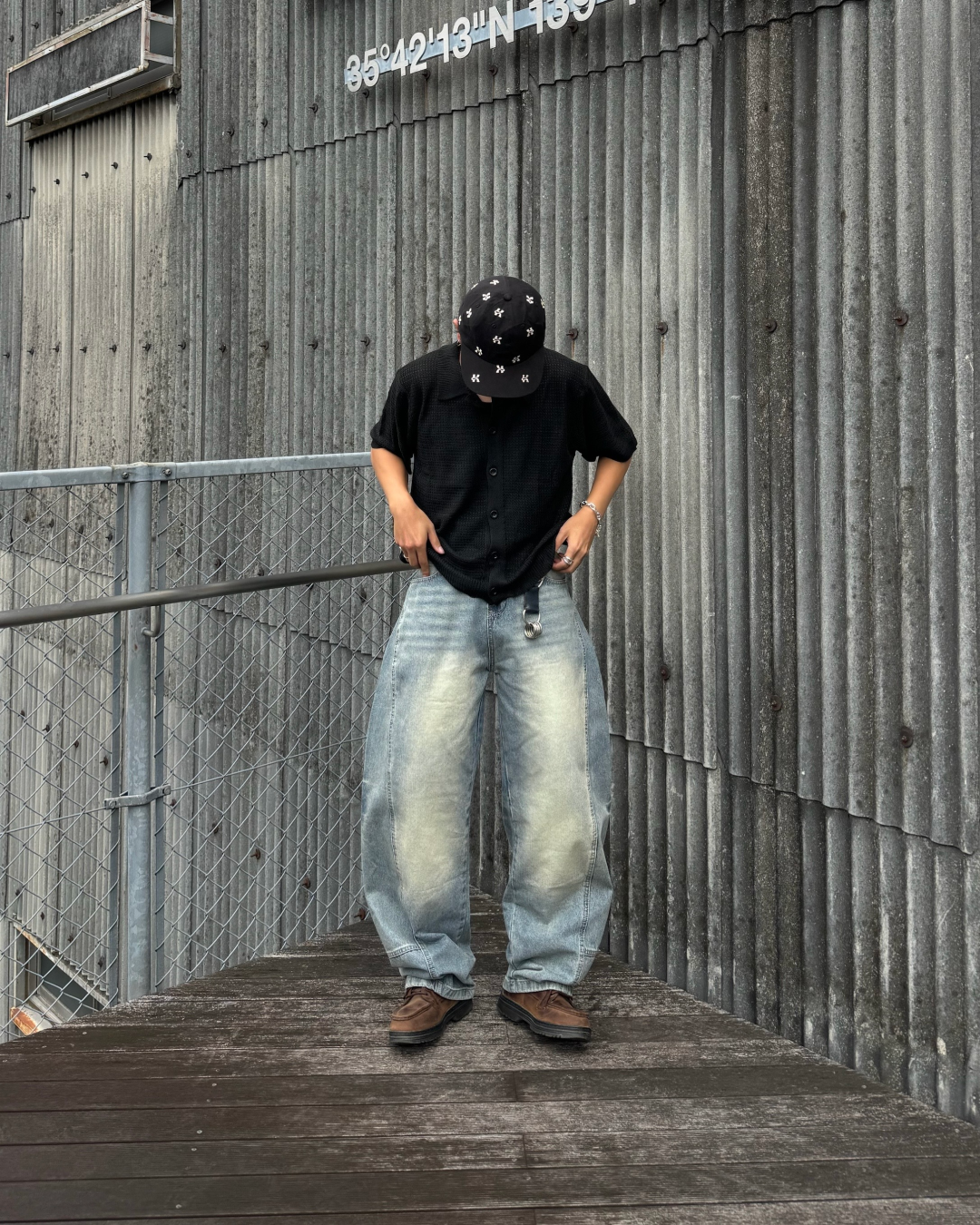 00s ＄printデニム y2k グランジ 00s y2k グランジ フレアデニム 