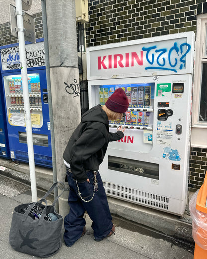 デザインダブルジップパーカー KM1215