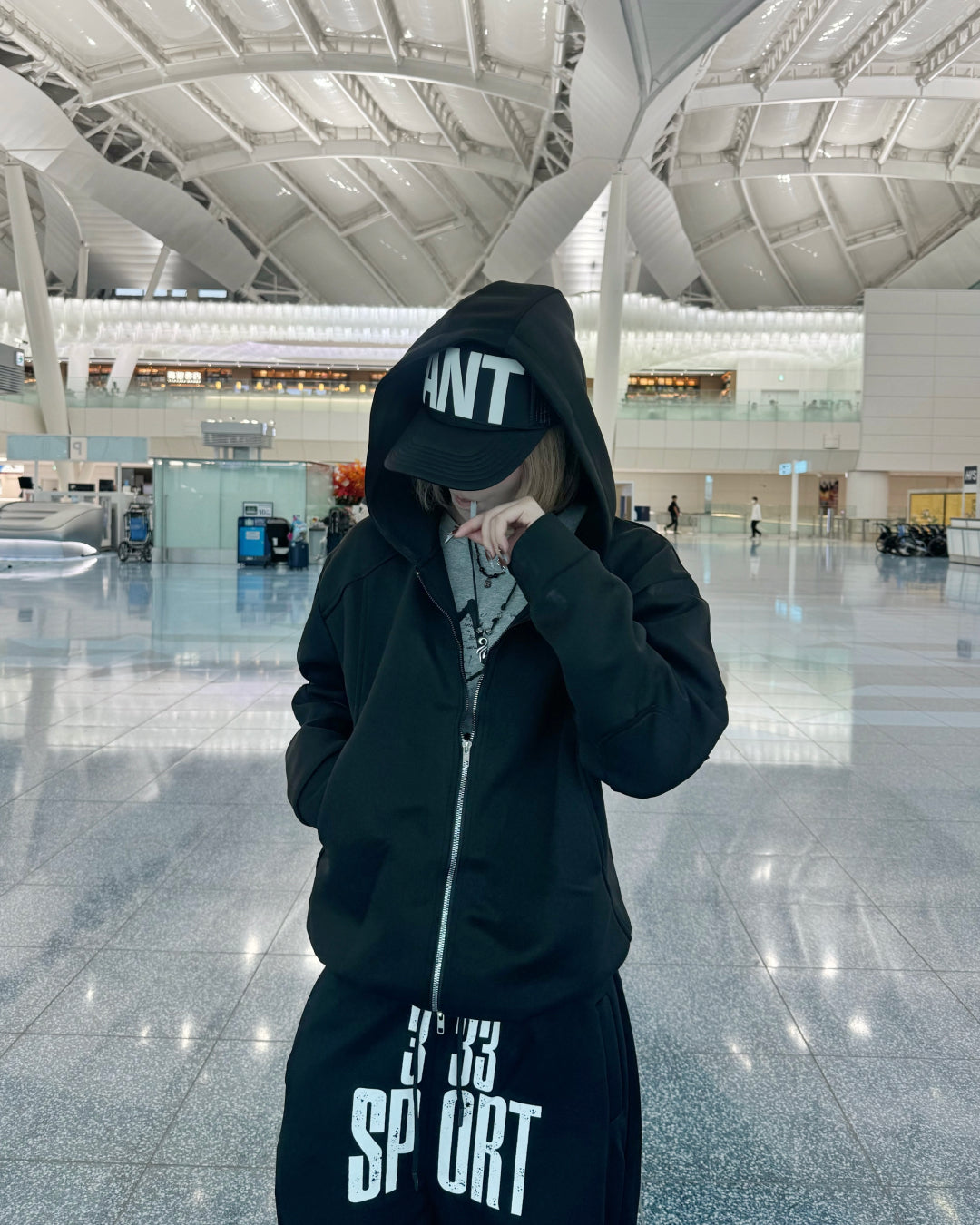 デザインダブルジップパーカー KM1215 – YOLO（ヨロ）｜ファッション通販