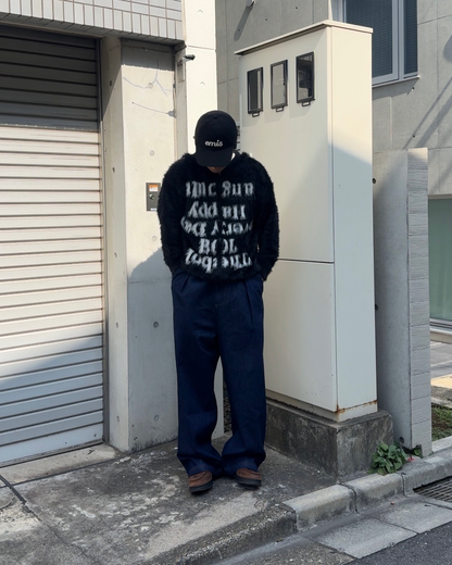 フードジップシャギーニット KA1271