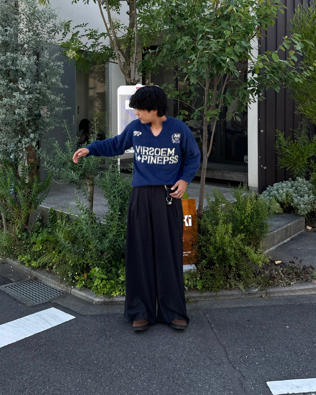 Vネックシャギーニット KA1273 – YOLO（ヨロ）｜ファッション通販