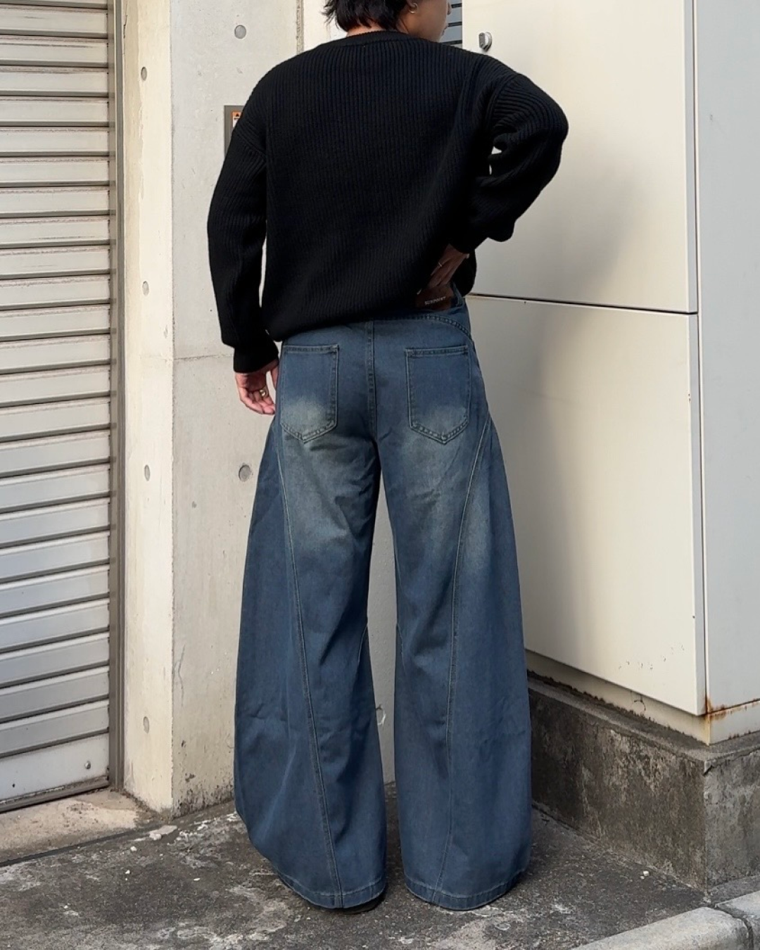 【即納】ダメージ加工デニム KA1289