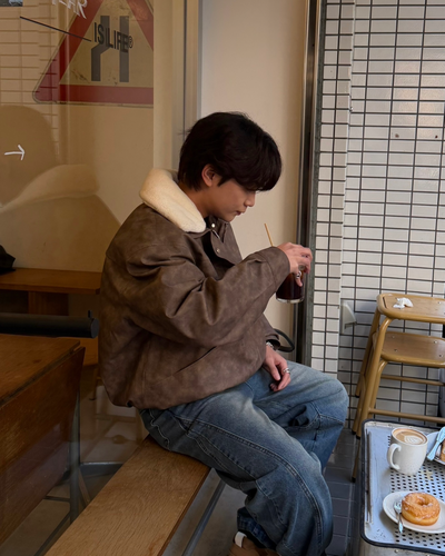 【即納】ヴィンテージワイドレッグデニムパンツ KA5007