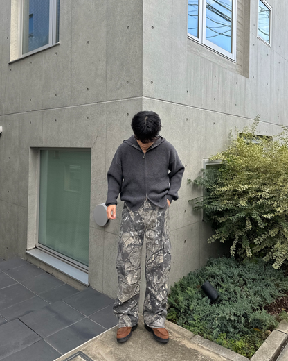 Unknown ブラック リアルツリー ナイロン パラシュート カーゴパンツ Unknown ブラック リアルツリー ナイロン パラシュート カーゴパンツ