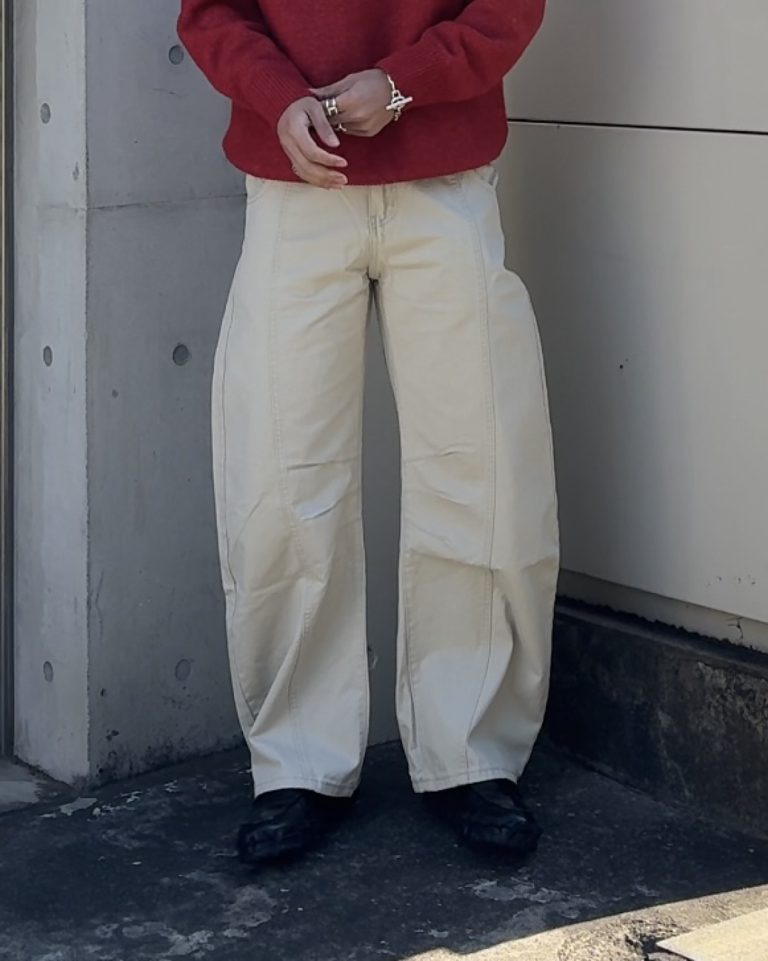 【即納】ノワールカーブパンツ KA5009