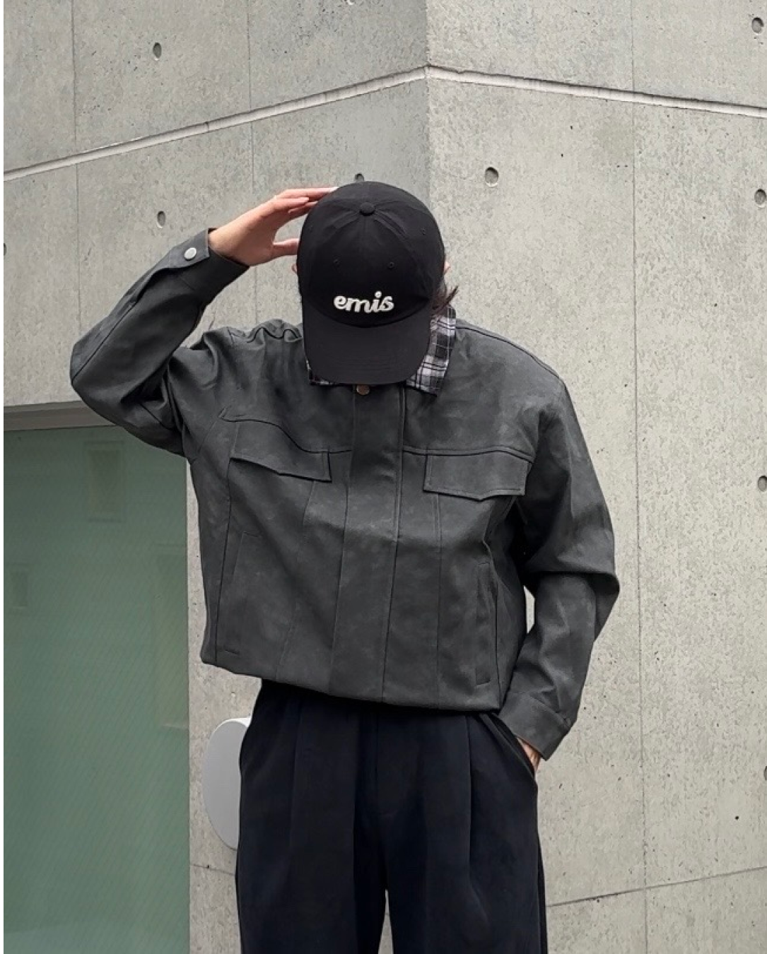 即納】襟チェックレトロジャケット KA5011 – YOLO（ヨロ