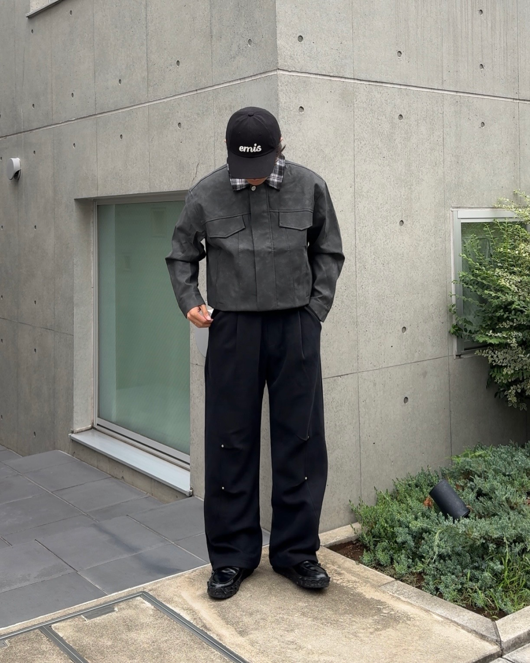 即納】襟チェックレトロジャケット KA5011 – YOLO（ヨロ