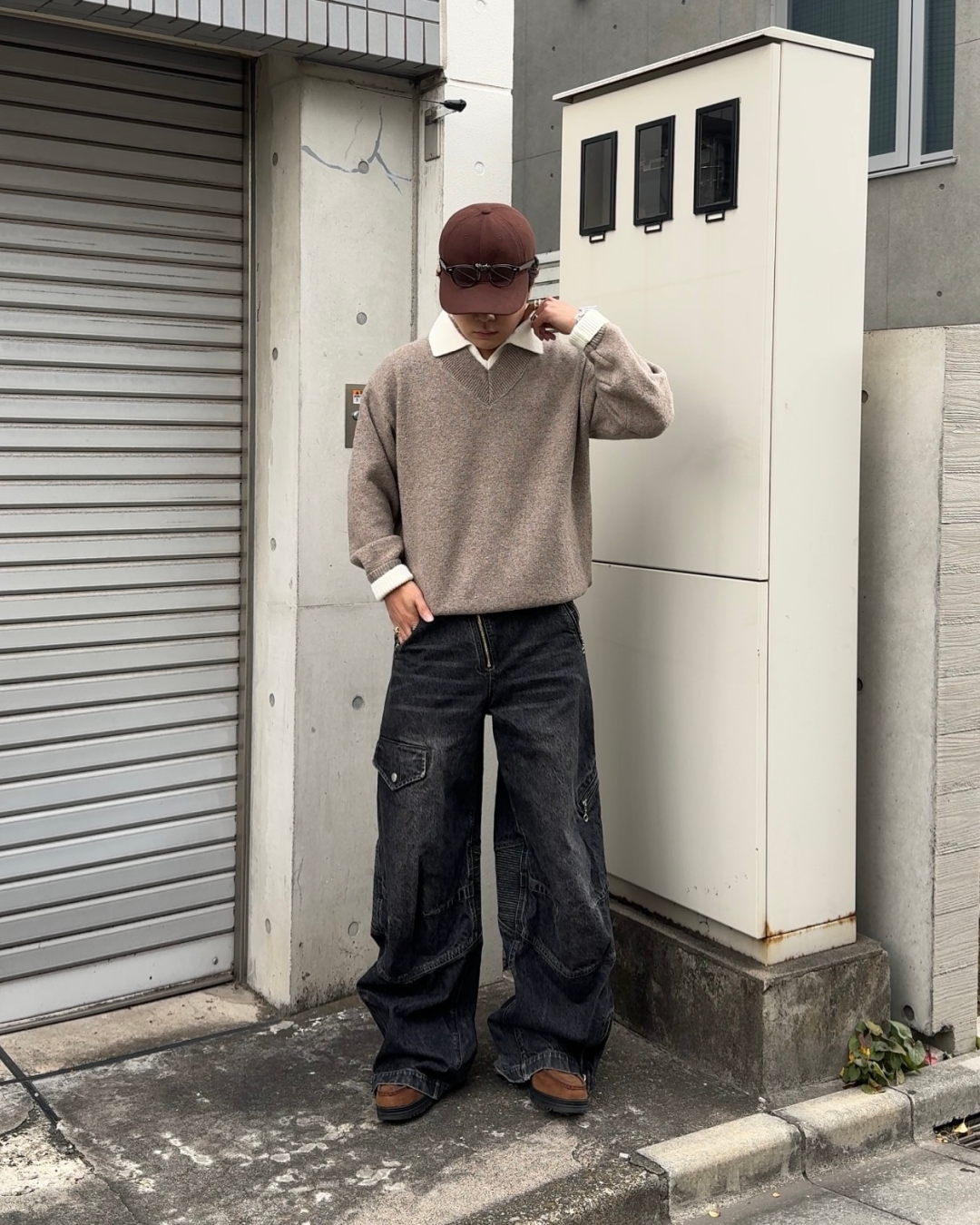 即納】レイヤードニットカーディガン KA5014 – YOLO（ヨロ