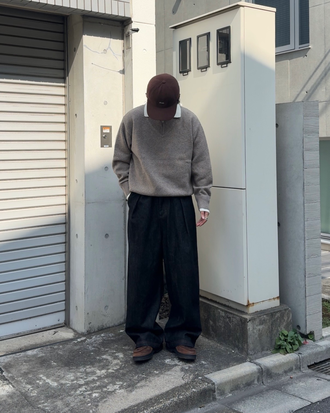 【即納】レイヤードニットカーディガン KA5014