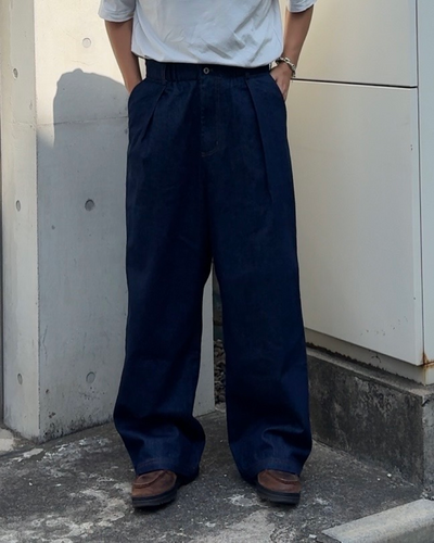 【即納】フリンジデニムパンツ KA5015