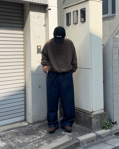 【即納】フリンジデニムパンツ KA5015