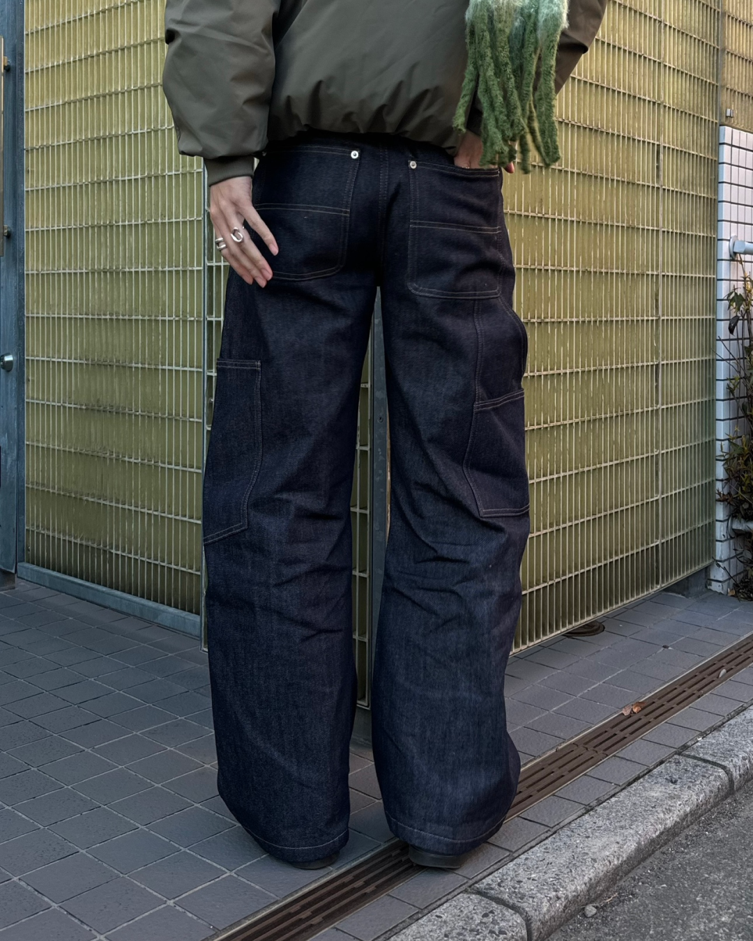 【即納】ステッチシミターパンツ KA5018
