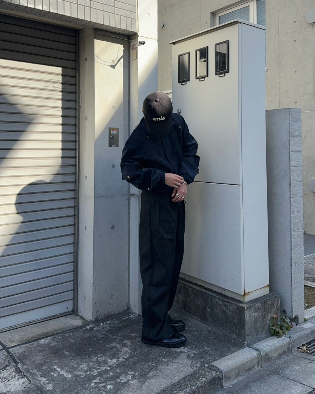 【即納】ツータックストライプスラックス KA5028