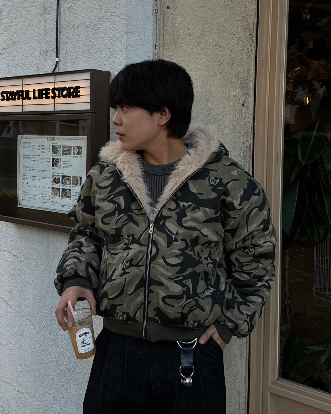 専用　ラビットファーブルゾン　迷彩　Camo柄 迷彩ファージャケット KA7006 – YOLO（ヨロ）｜ファッション通販
