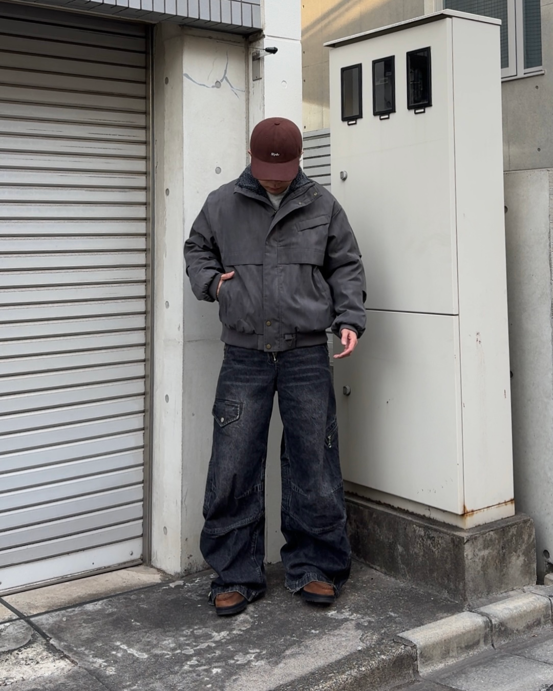 スタンドアップボアジャケット KA7112