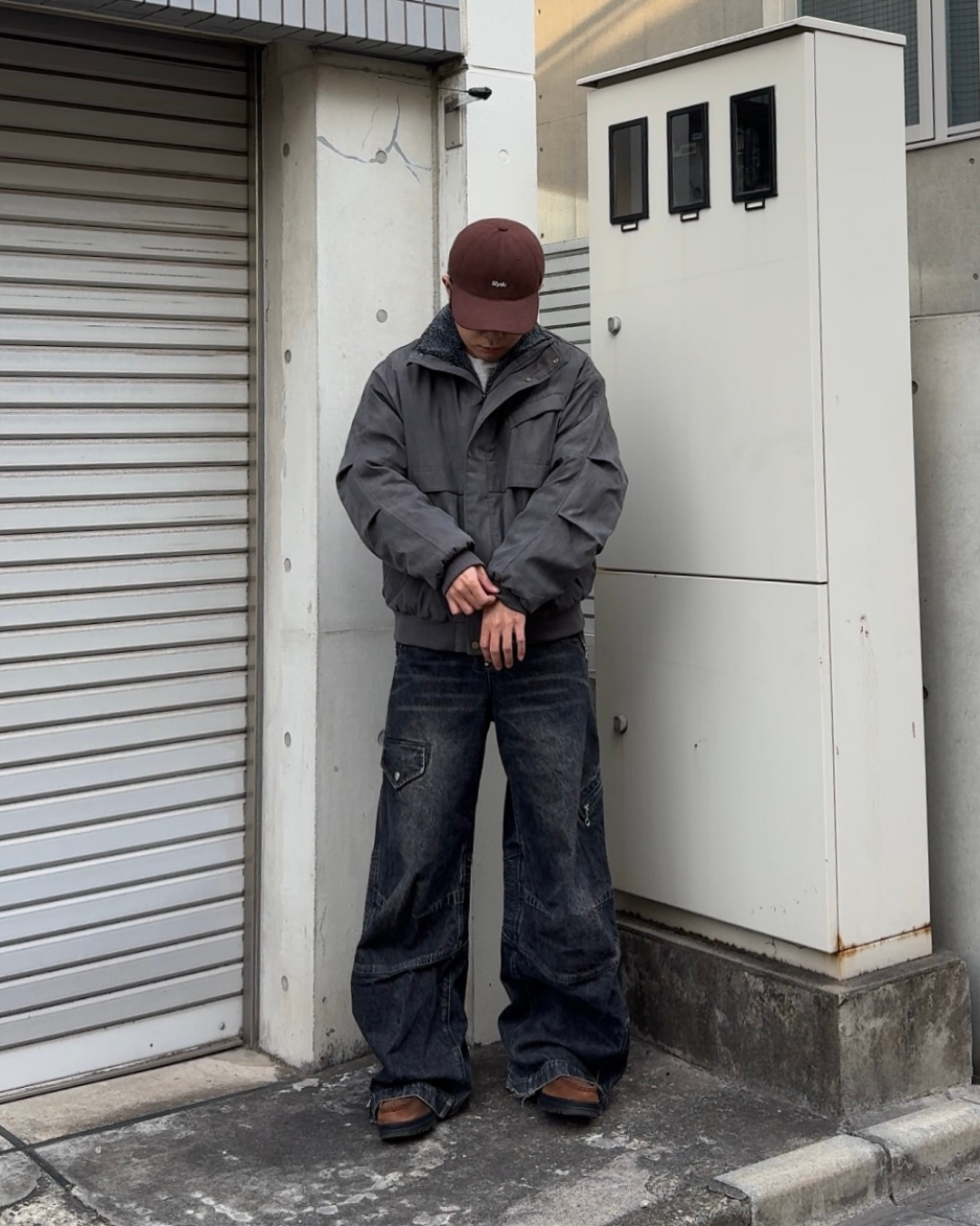 スタンドアップボアジャケット KA7112