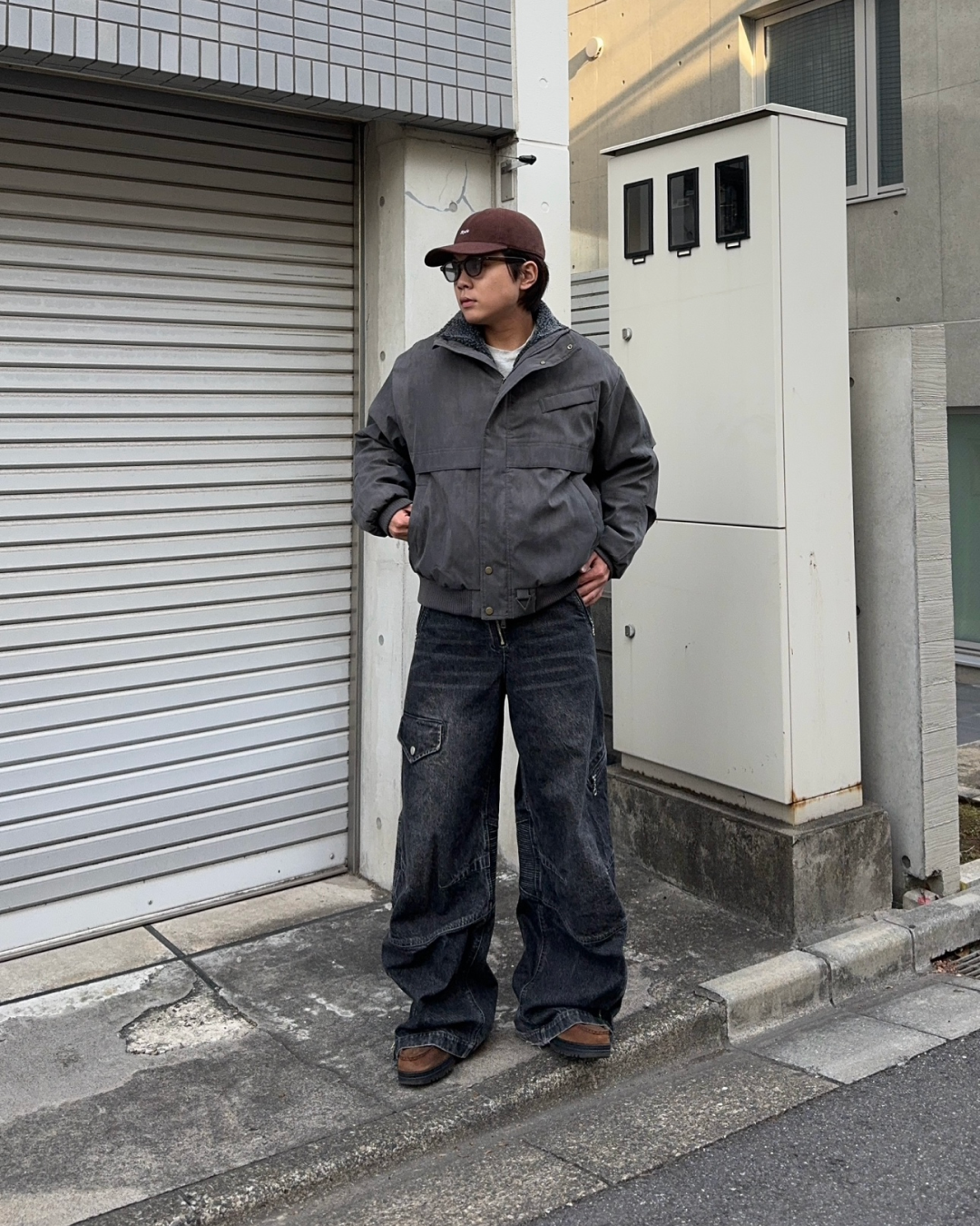 スタンドアップボアジャケット KA7112