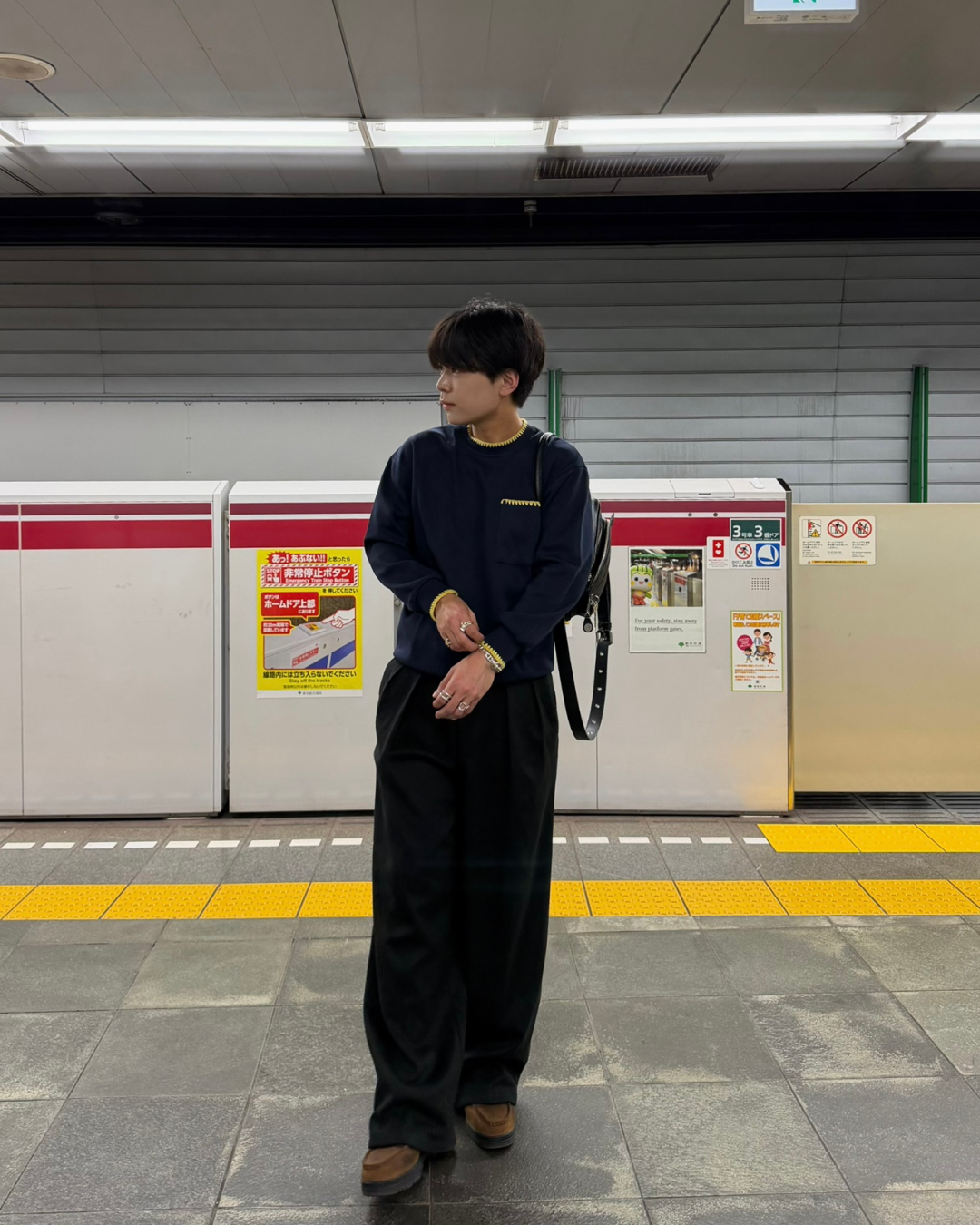 【即納】ステッチレトロスウェット KA7214
