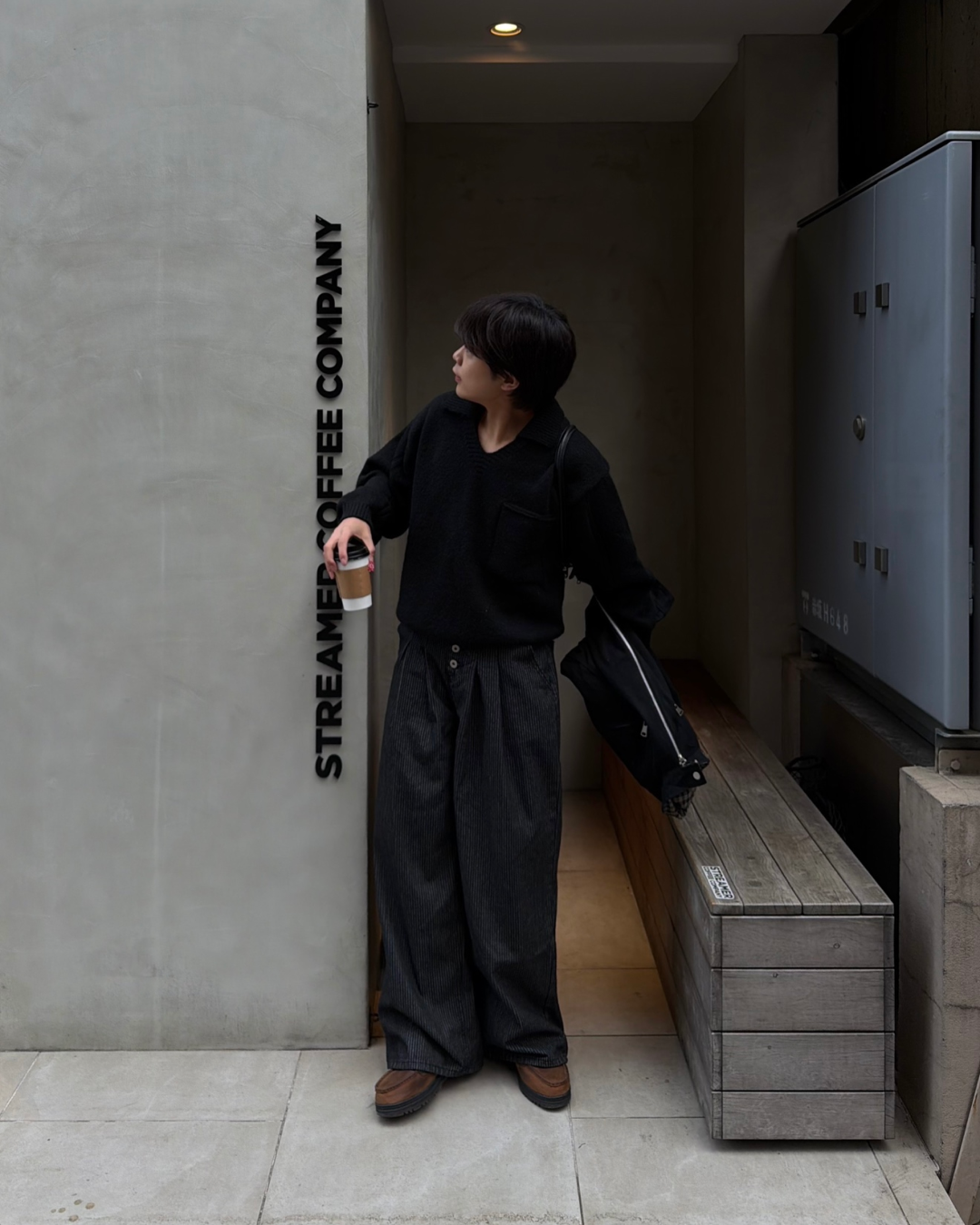 スキッパーVネックニットプルオーバー KA7139