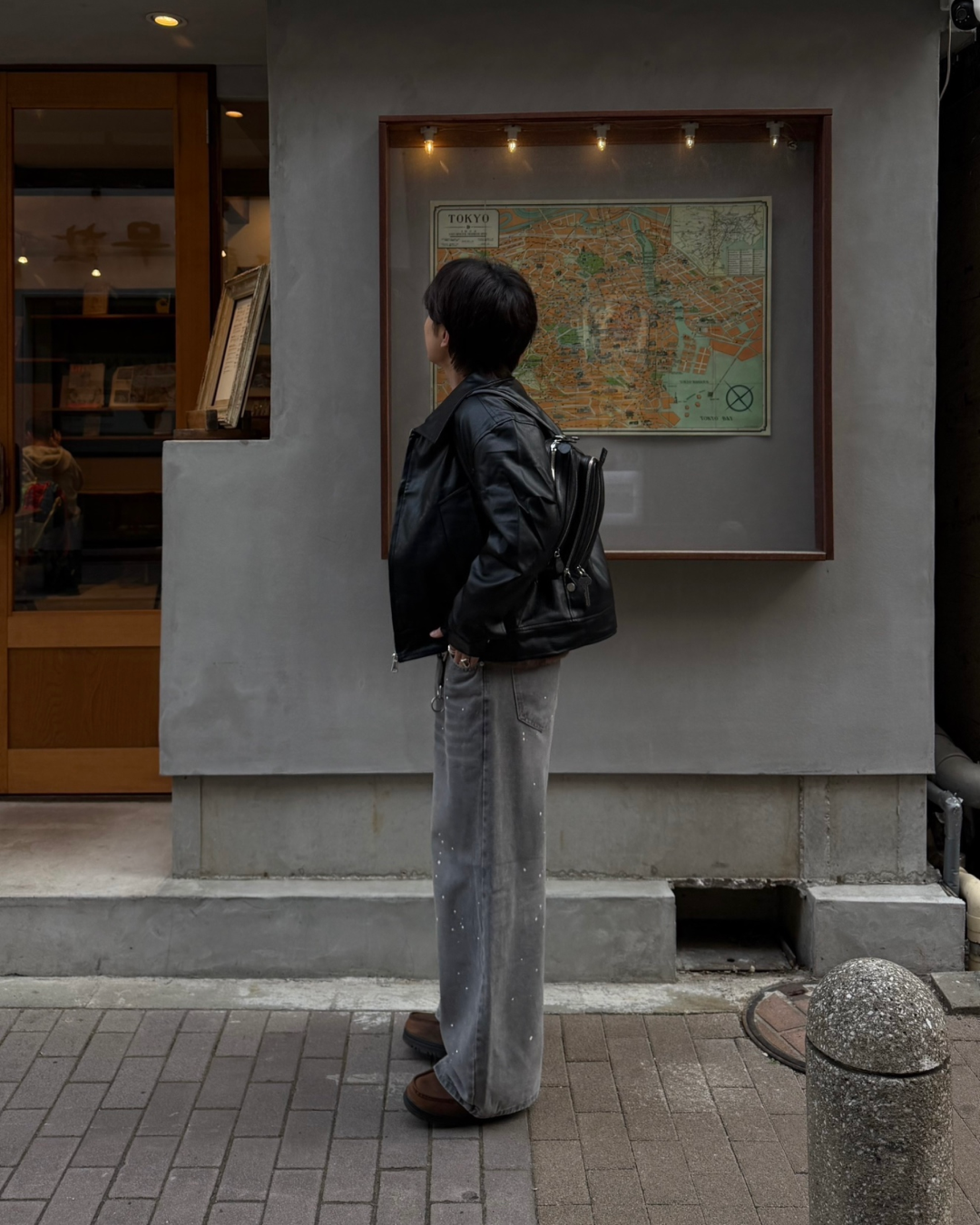 バイカーレザージャケット KA7158