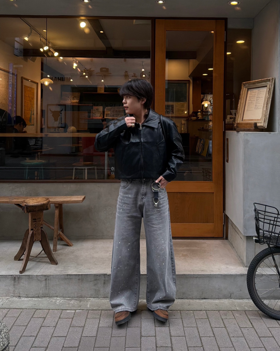 バイカーレザージャケット KA7158