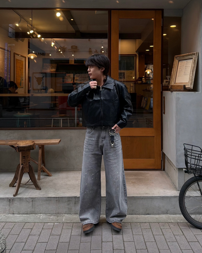 バイカーレザージャケット KA7158