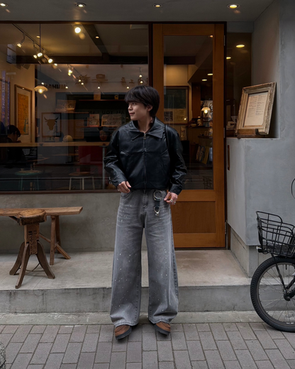 バイカーレザージャケット KA7158