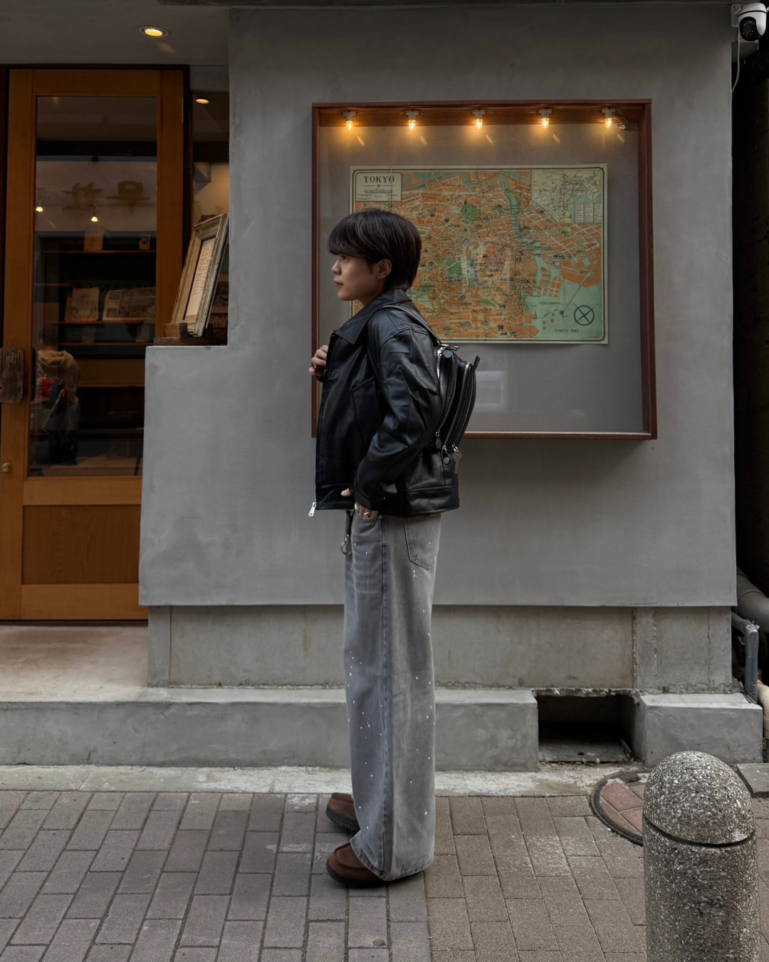 バイカーレザージャケット KA7158