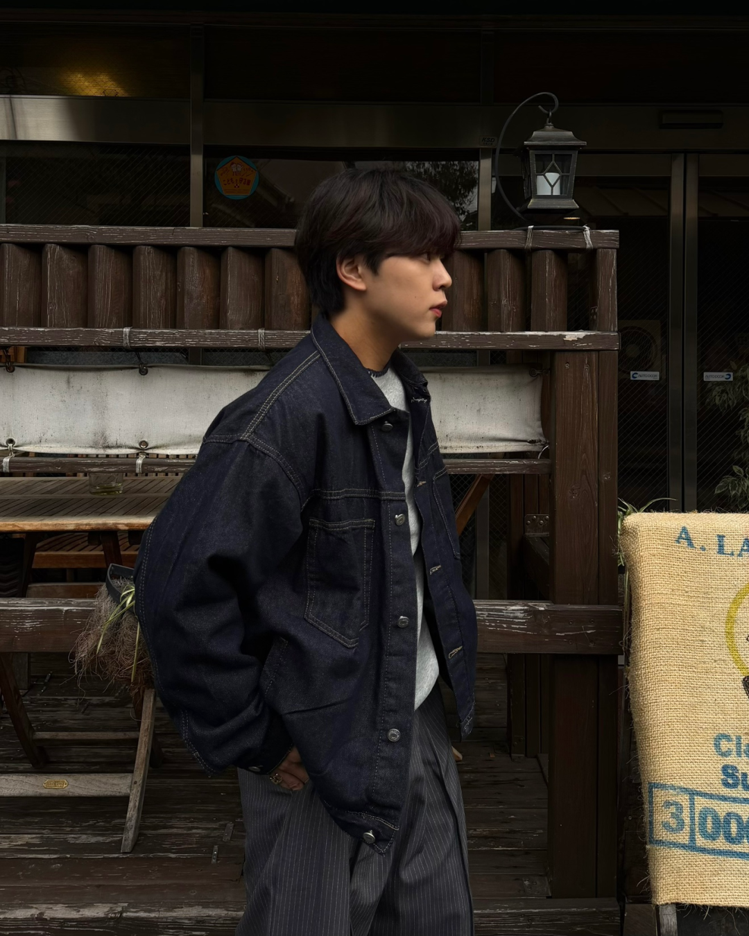 レトロインディゴデニムジャケット KA7175