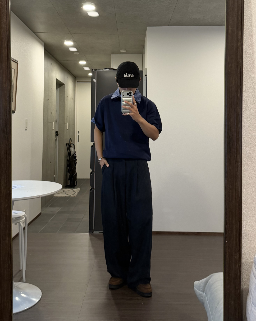 レイヤードハーフスリーブTシャツ KA7193