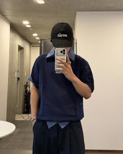 レイヤードハーフスリーブTシャツ KA7193