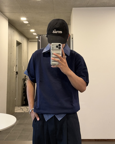レイヤードハーフスリーブTシャツ KA7193