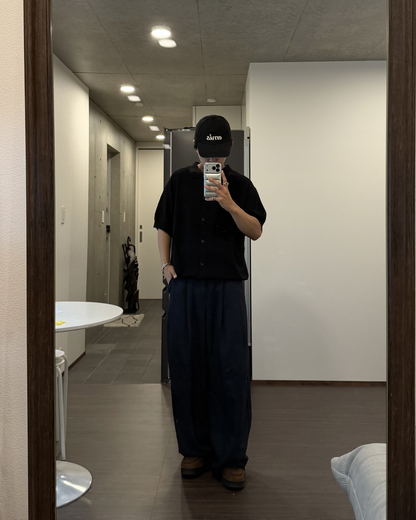 サマーニット半袖カーディガン KA7195